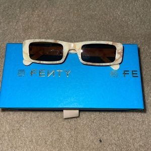 FENTY WHITE MARBLE SUNGLASSES